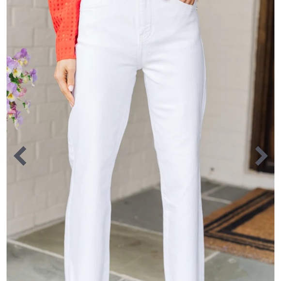 White Women's Jeans - Picture 1 of 3